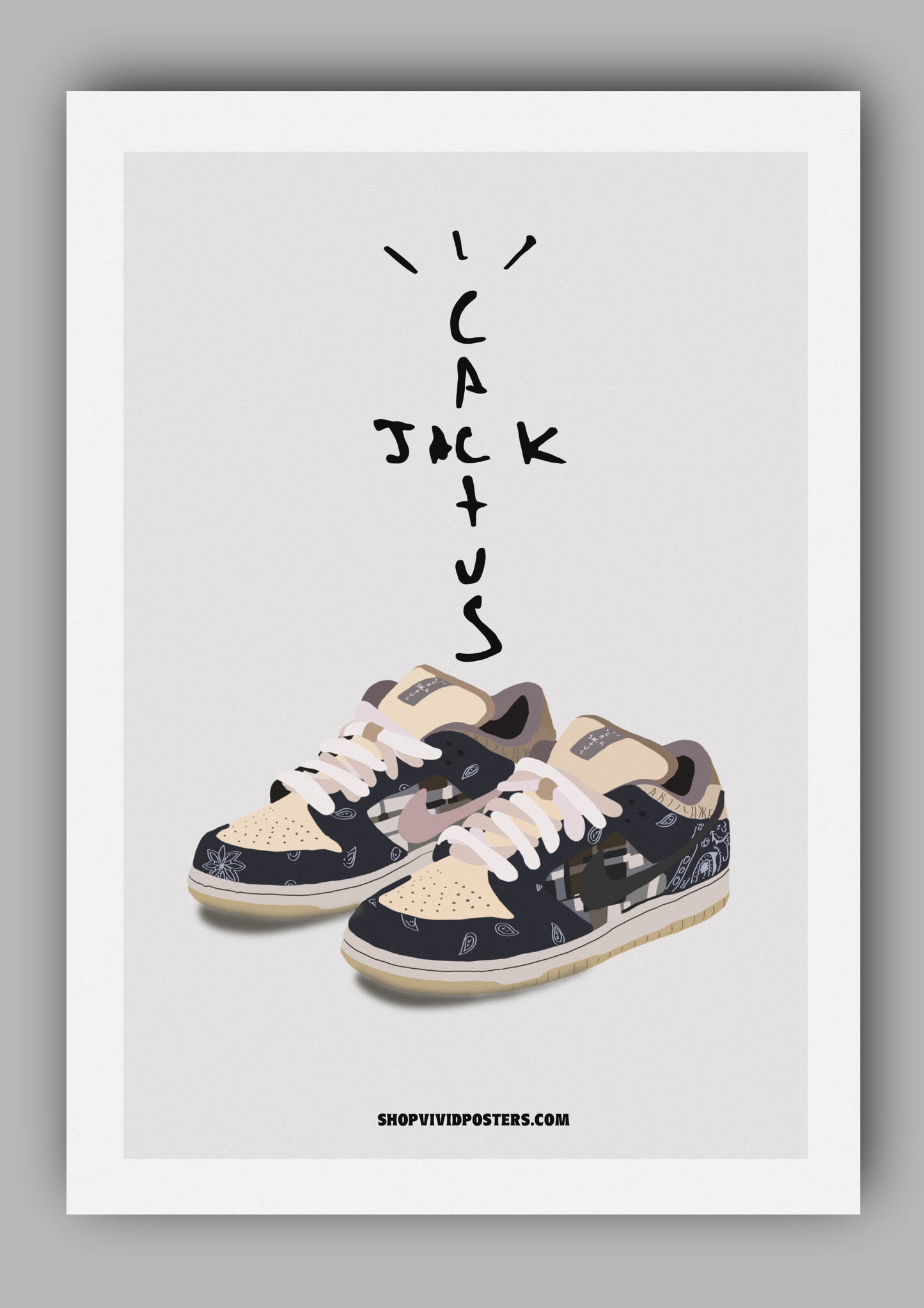 Nike Dunk poster - Jack Cactus