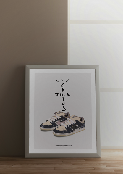 Nike Dunk poster - Jack Cactus